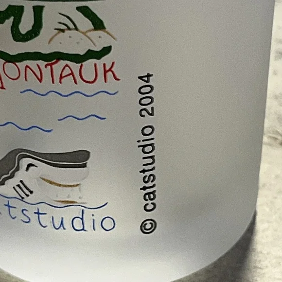 CatStudio 2004 Frosted Hamptons Glass - Vintage‎ Collectible - Picture 8 of 10